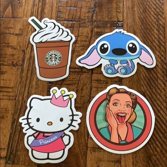 Accessories - 3/$10 NEW 4 stickers waterproof